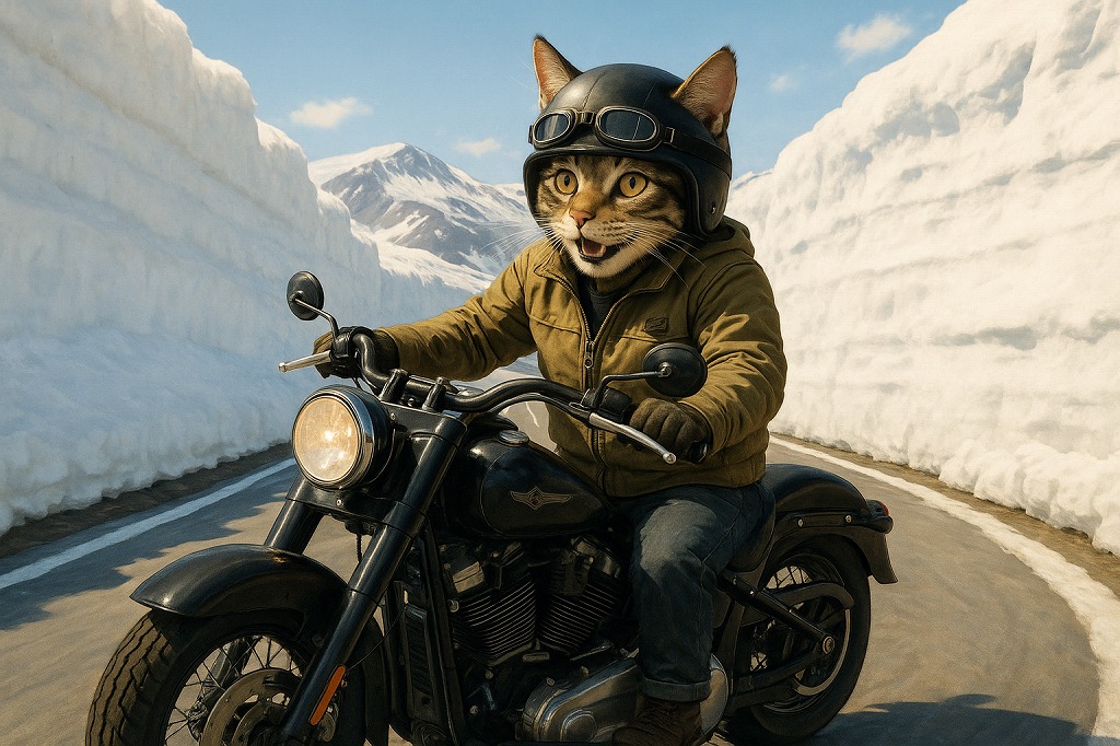 「雪壁を駆ける、春の風」