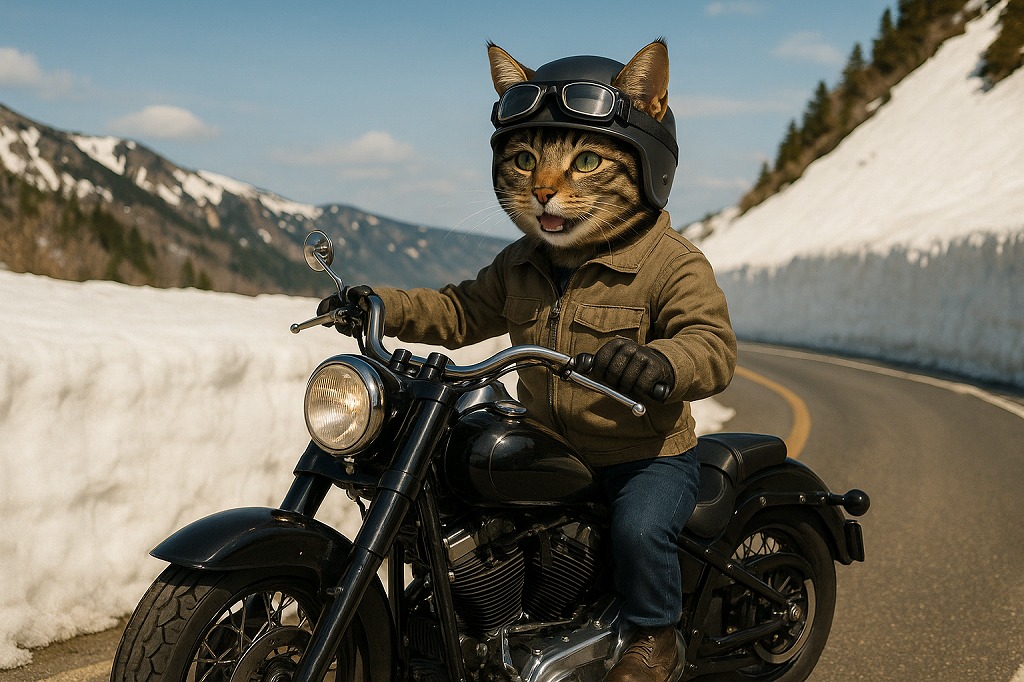 雪が少なめの雪の回廊